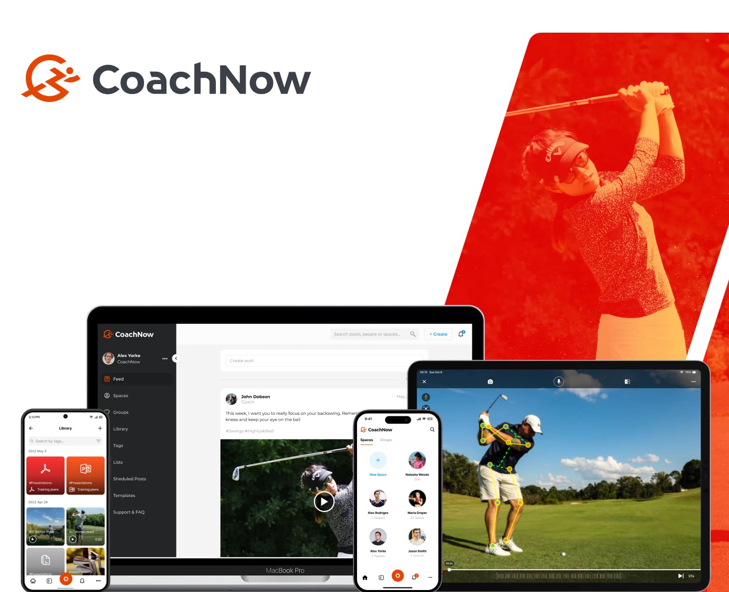 CoachNow app for sports training and performance improvement