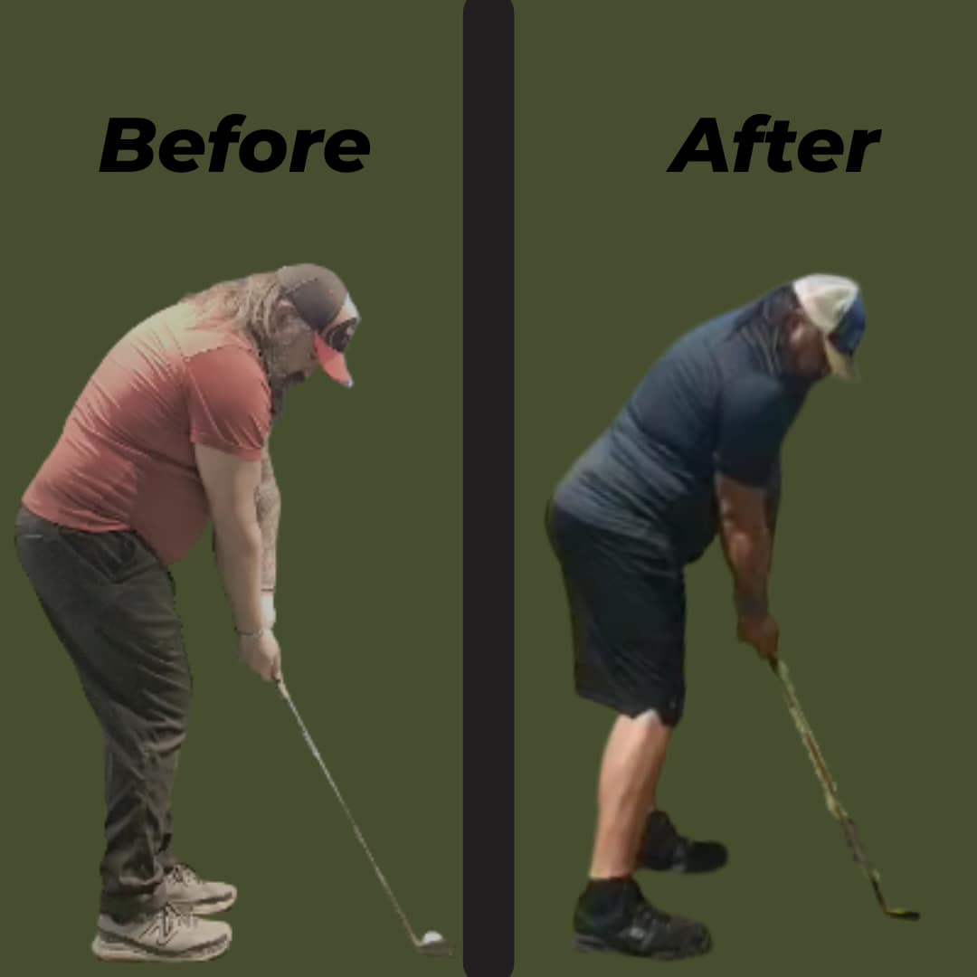 Nolan sharing his experience with DC Golf coaching