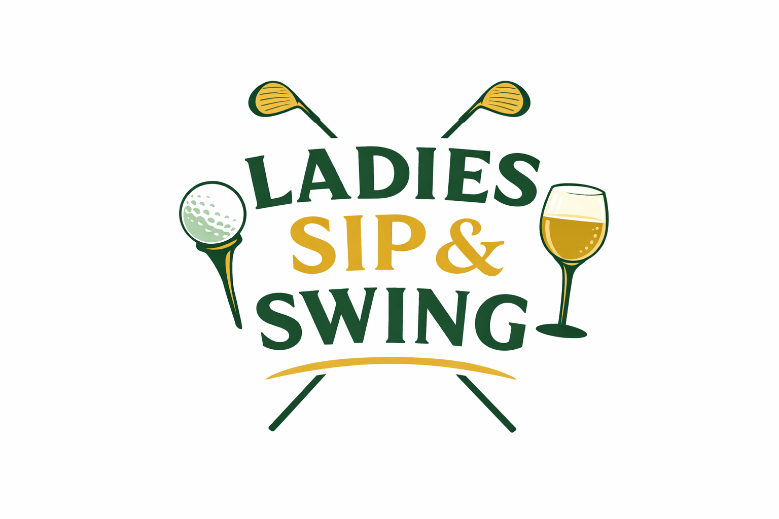 Ladies Sip and Swing golf program